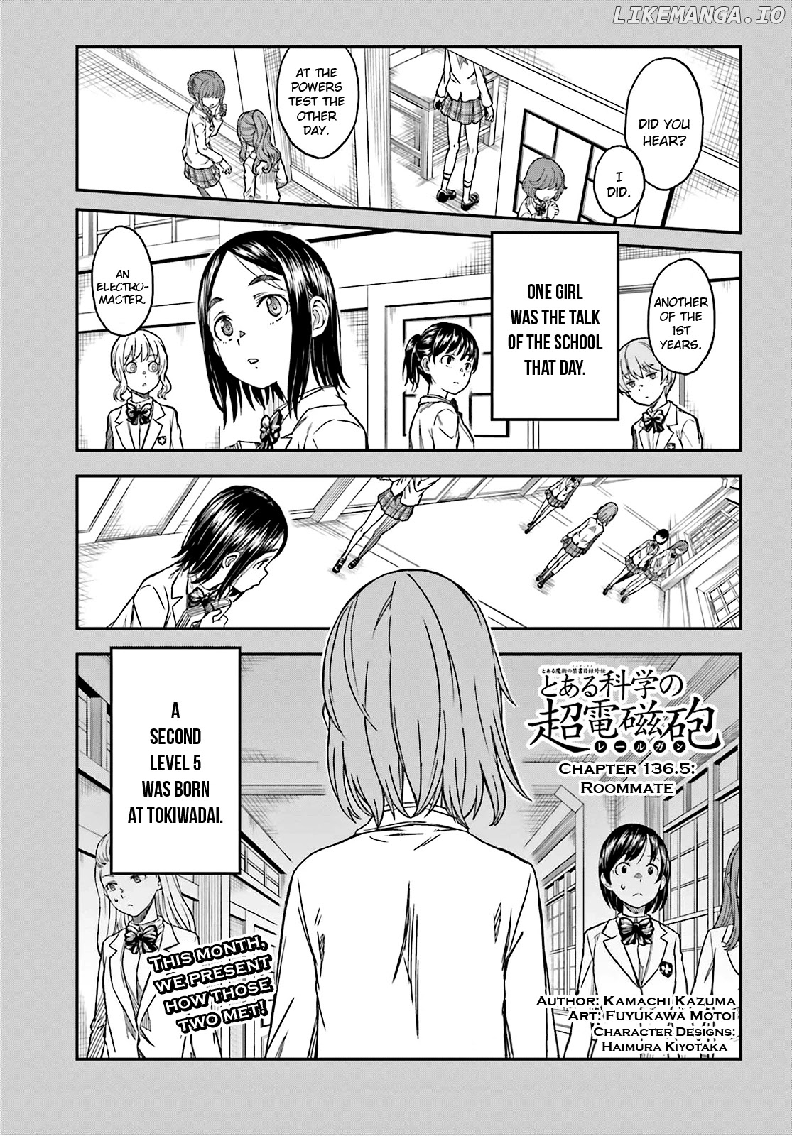 To Aru Kagaku no Railgun chapter 136.5 - page 1