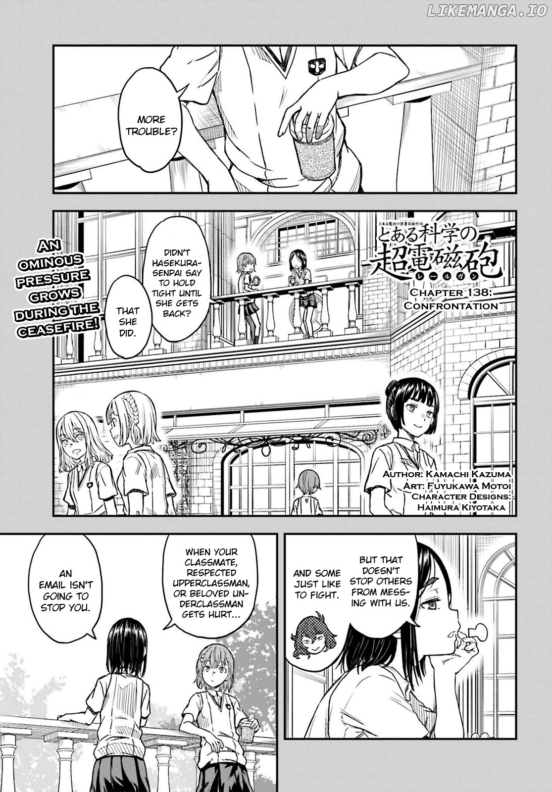 To Aru Kagaku no Railgun chapter 138 - page 1