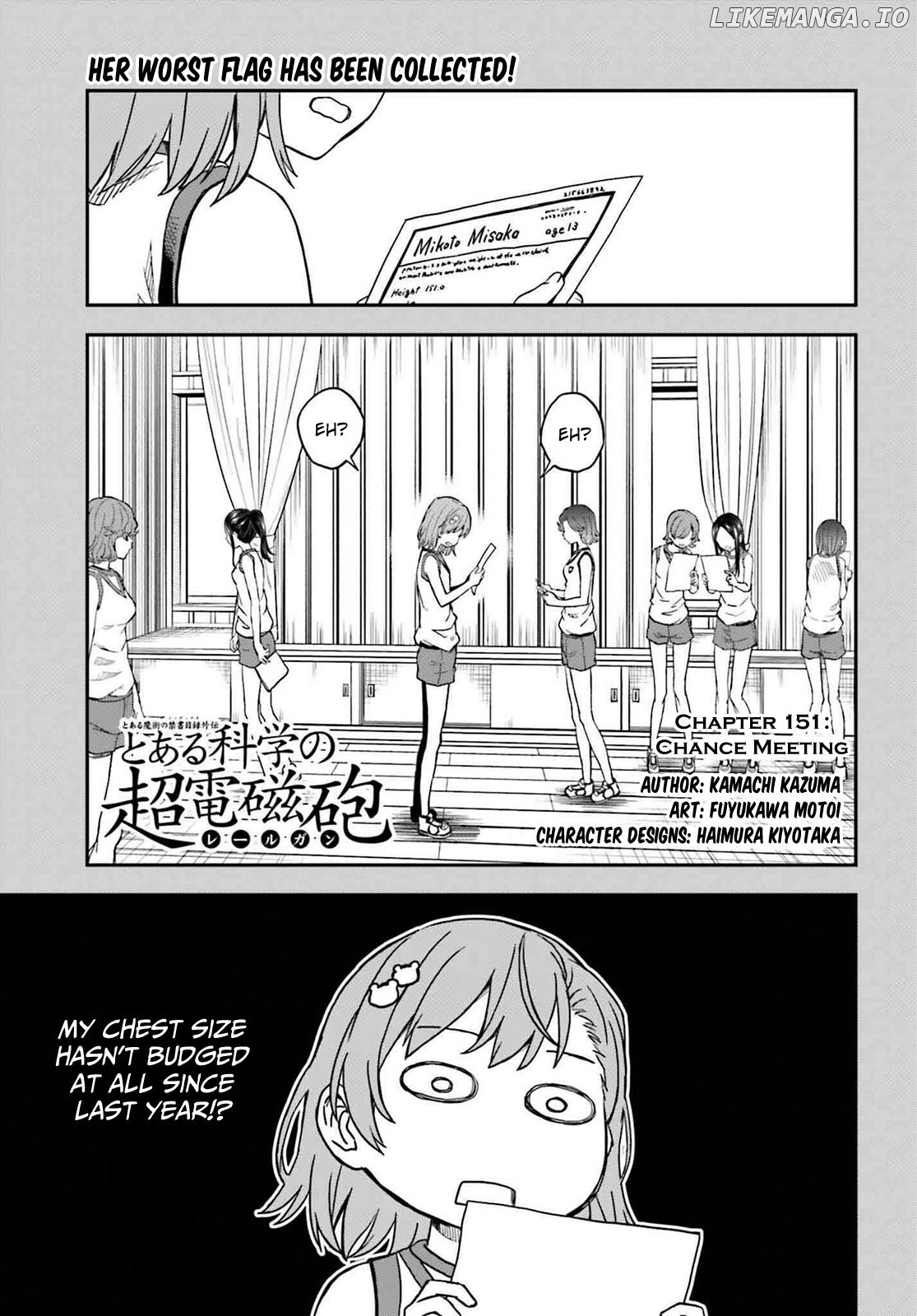 To Aru Kagaku no Railgun chapter 151 - page 1