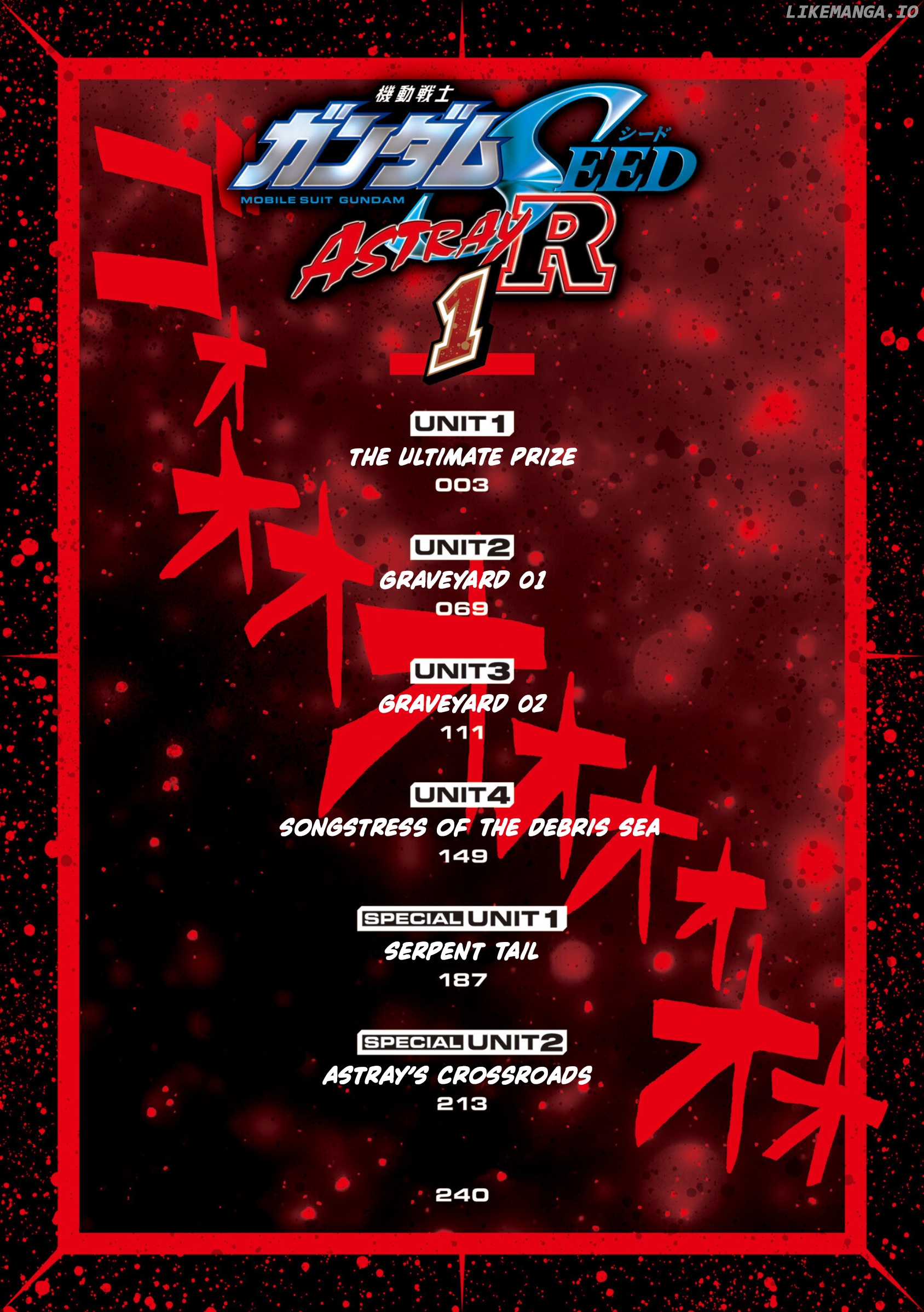 Mobile Suit Gundam Seed Astray R Chapter 1 - page 4