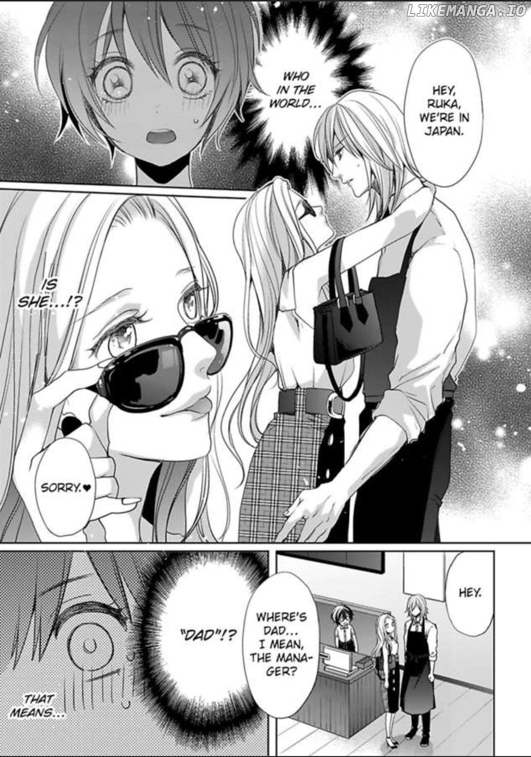 Chippai Kanojo to Bijin Kareshi chapter 10 - page 1