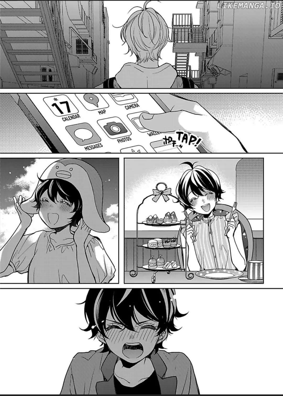 Chippai Kanojo to Bijin Kareshi chapter 34 - page 7