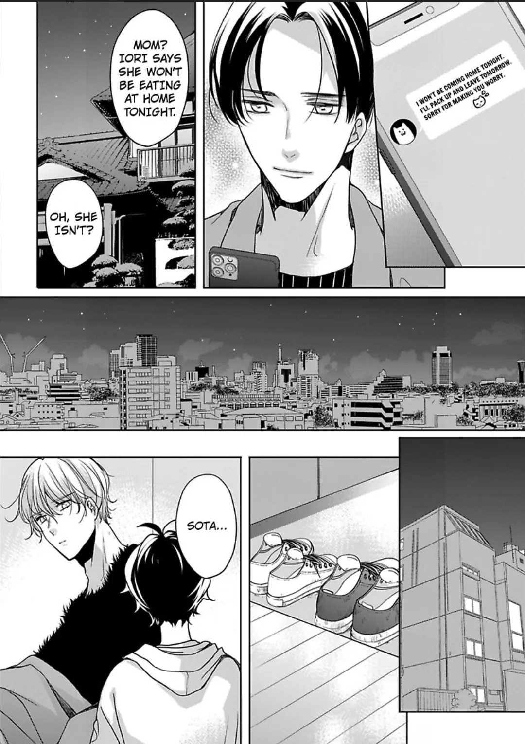 Chippai Kanojo to Bijin Kareshi chapter 36 - page 12