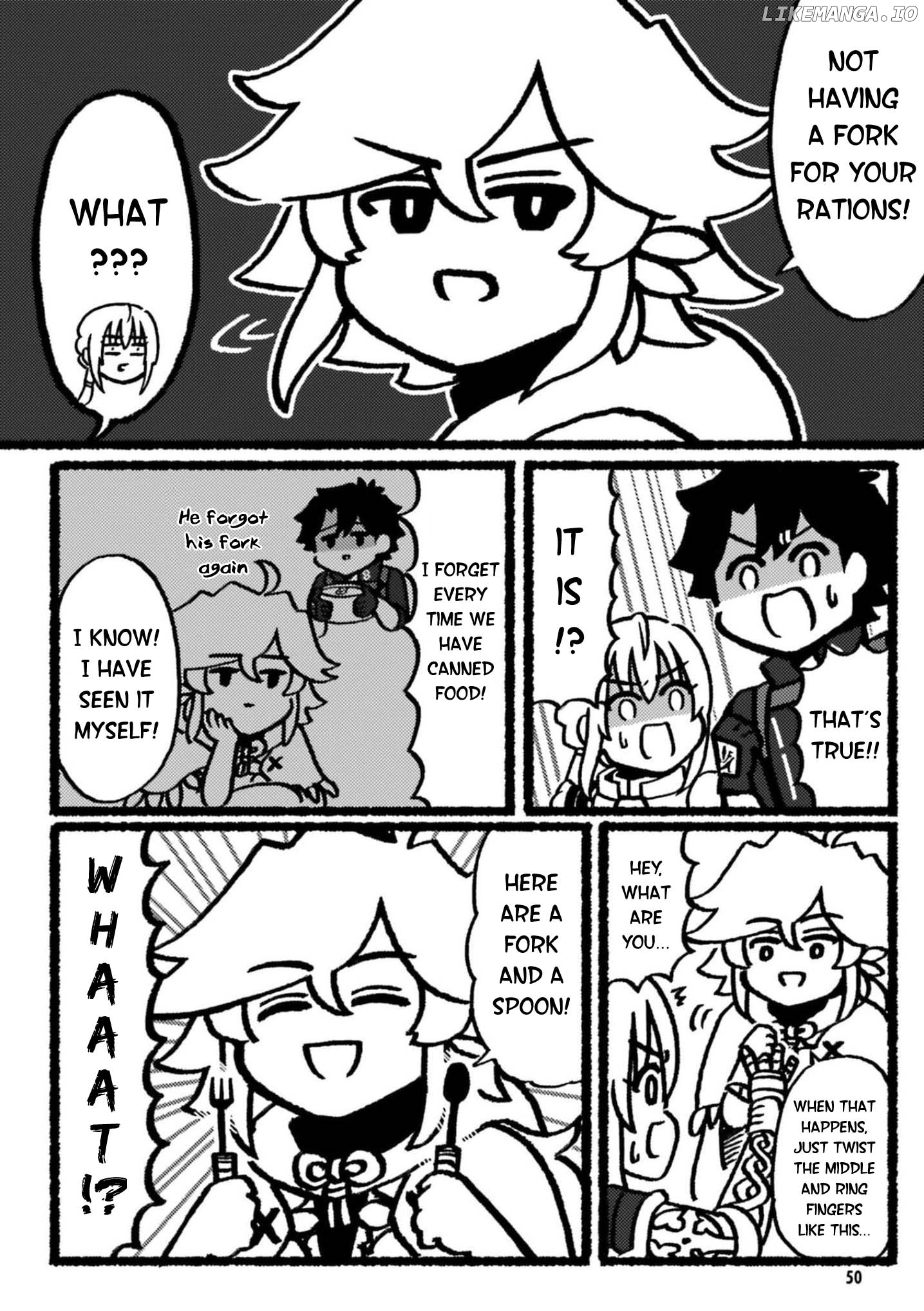 Fate/Grand Order: Fujimaru Ritsuka Doesn't Get it chapter 7 - page 4