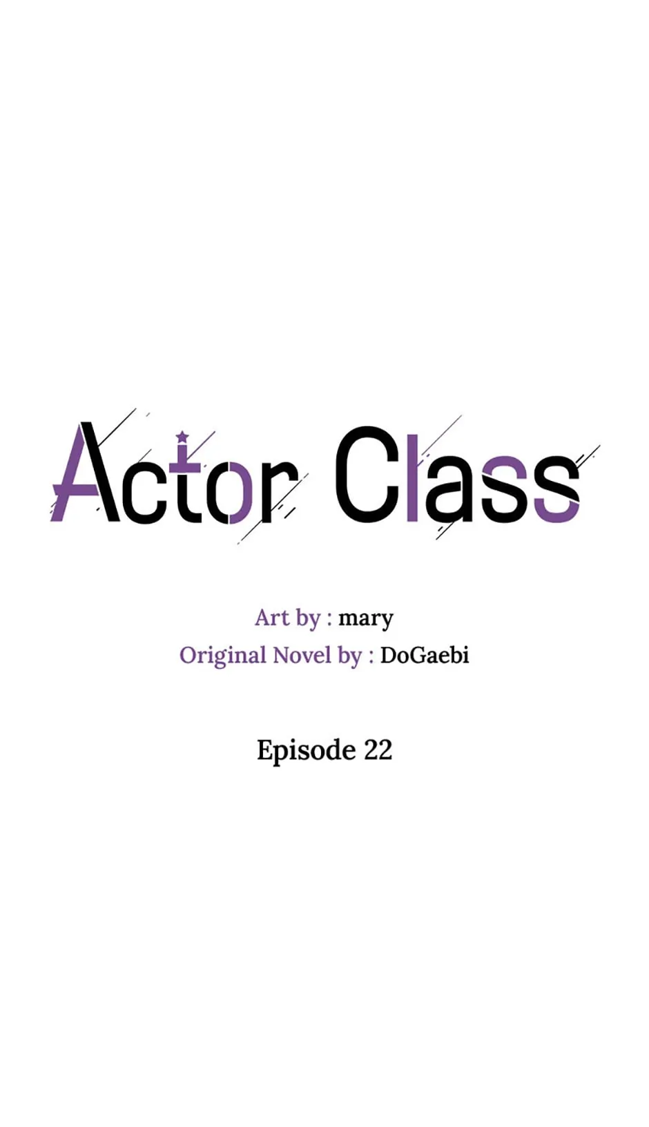 Actor Class Chapter 22 - page 8
