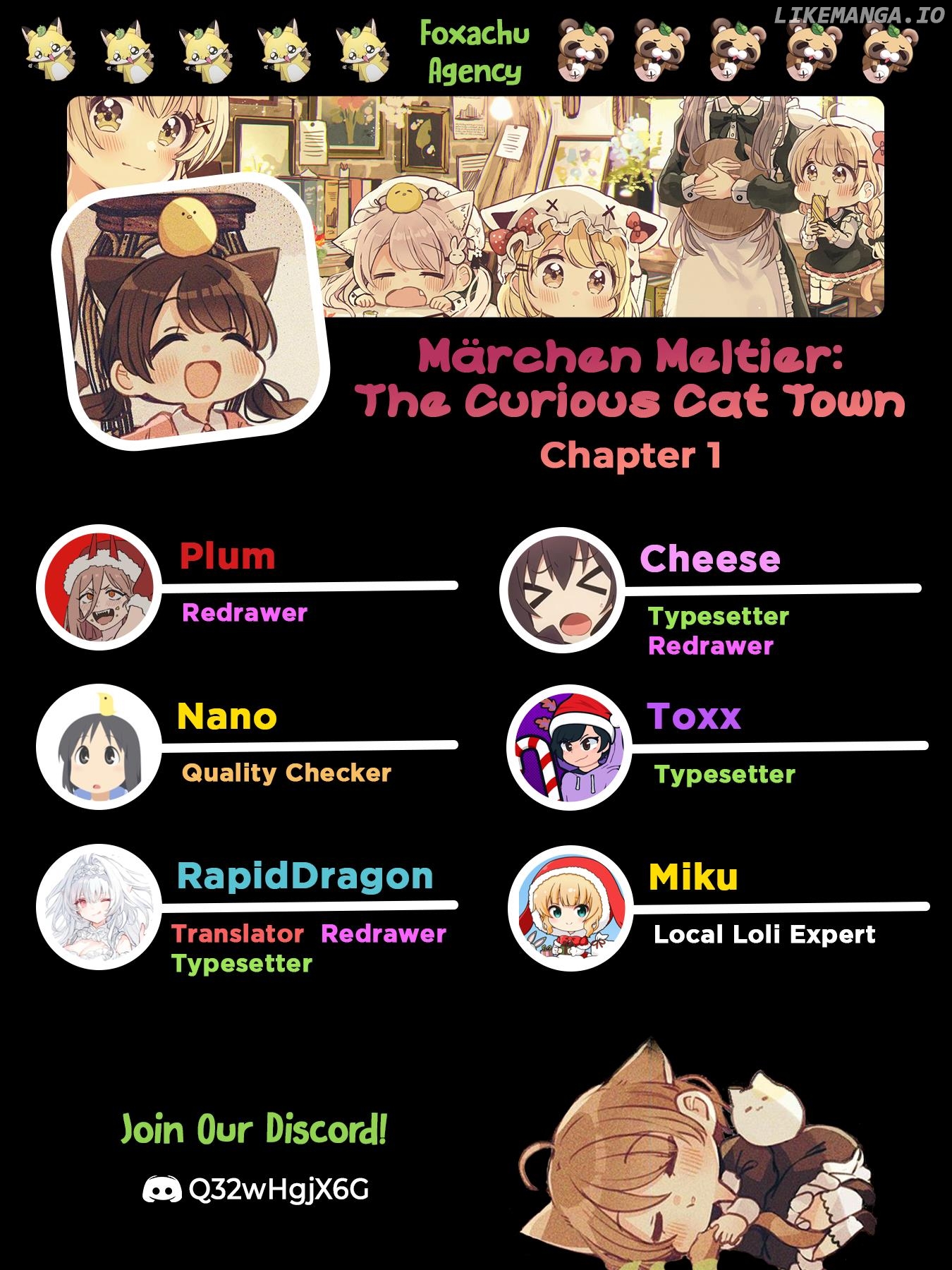 Fushigi Na Neko No Machi Meltier Chapter 1 - page 1