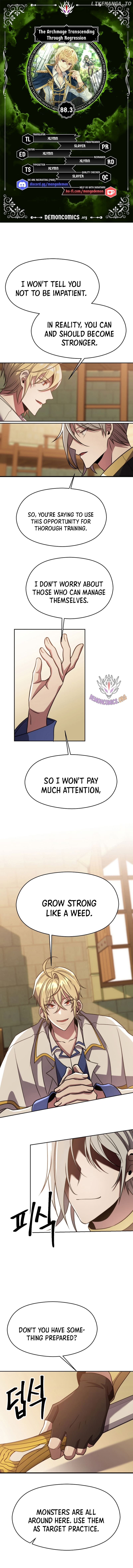 Archmage Transcending Through Regression Chapter 88.3 - page 1