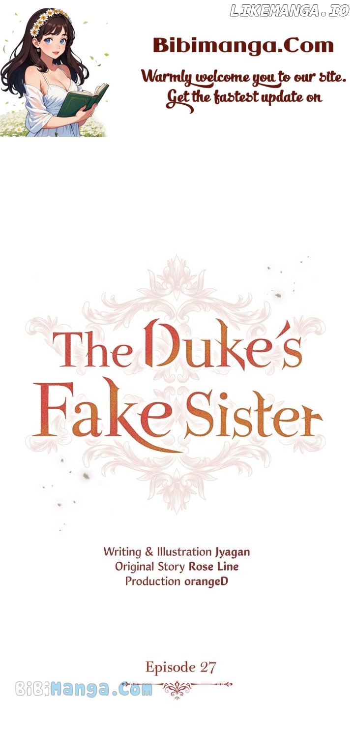 If You Want a Fake Sister Chapter 27 - page 1