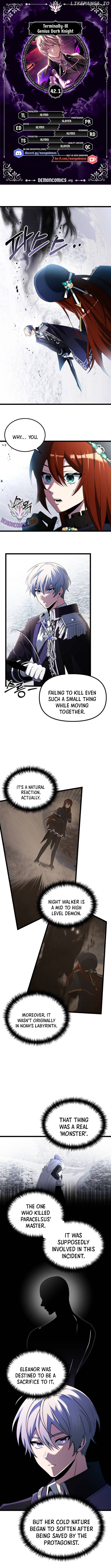 Terminally-Ill Genius Dark Knight Chapter 42.1 - page 1