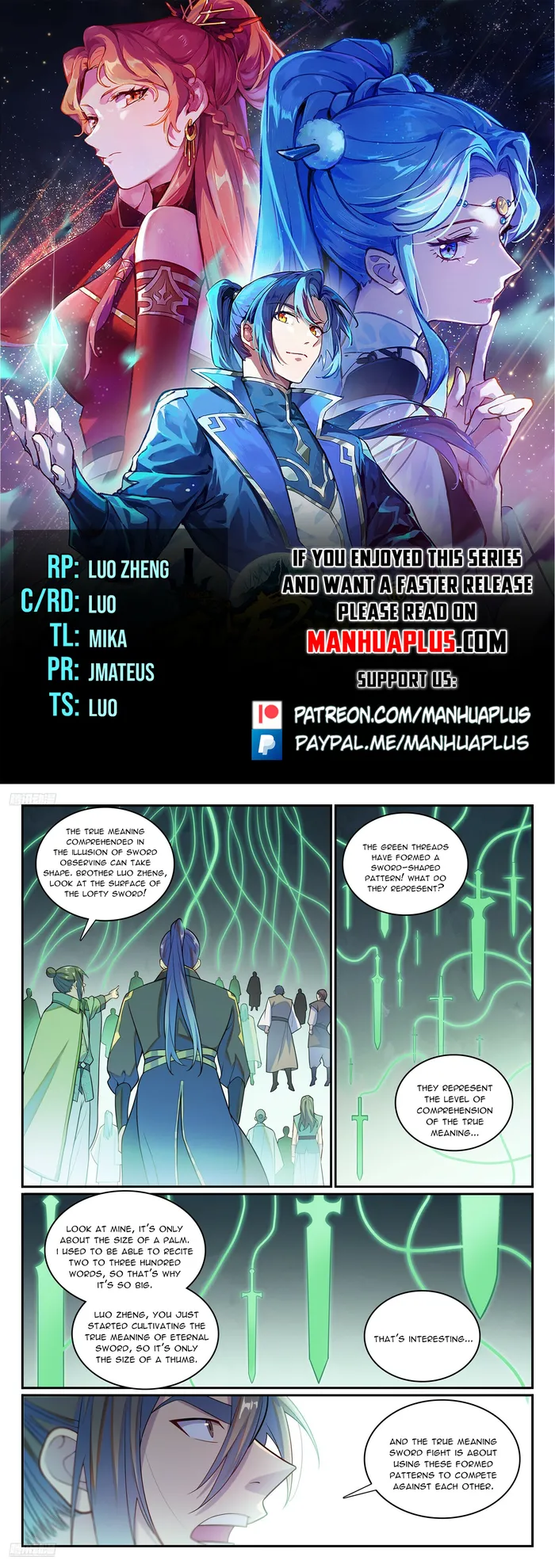 Apotheosis - Manhua Chapter 1151 - page 1
