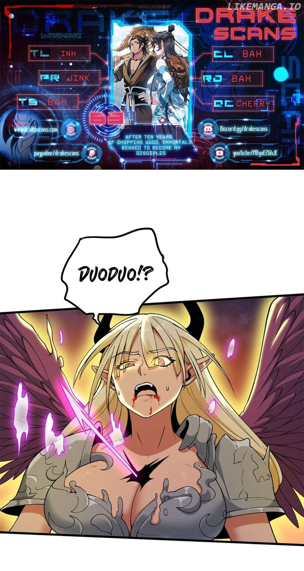 After Ten Years of Chopping Wood, Immortals Begged To Become My Disciples Chapter 63 - page 1