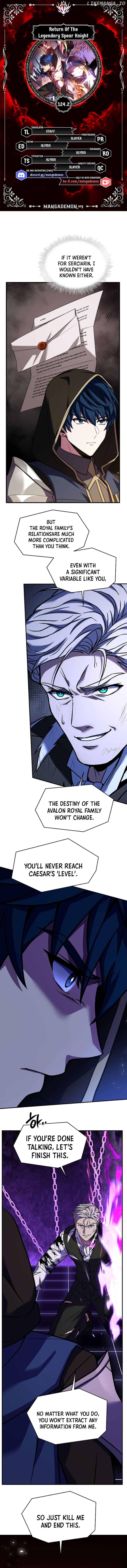 Return of the Legendary Spear Knight Chapter 124.2 - page 1