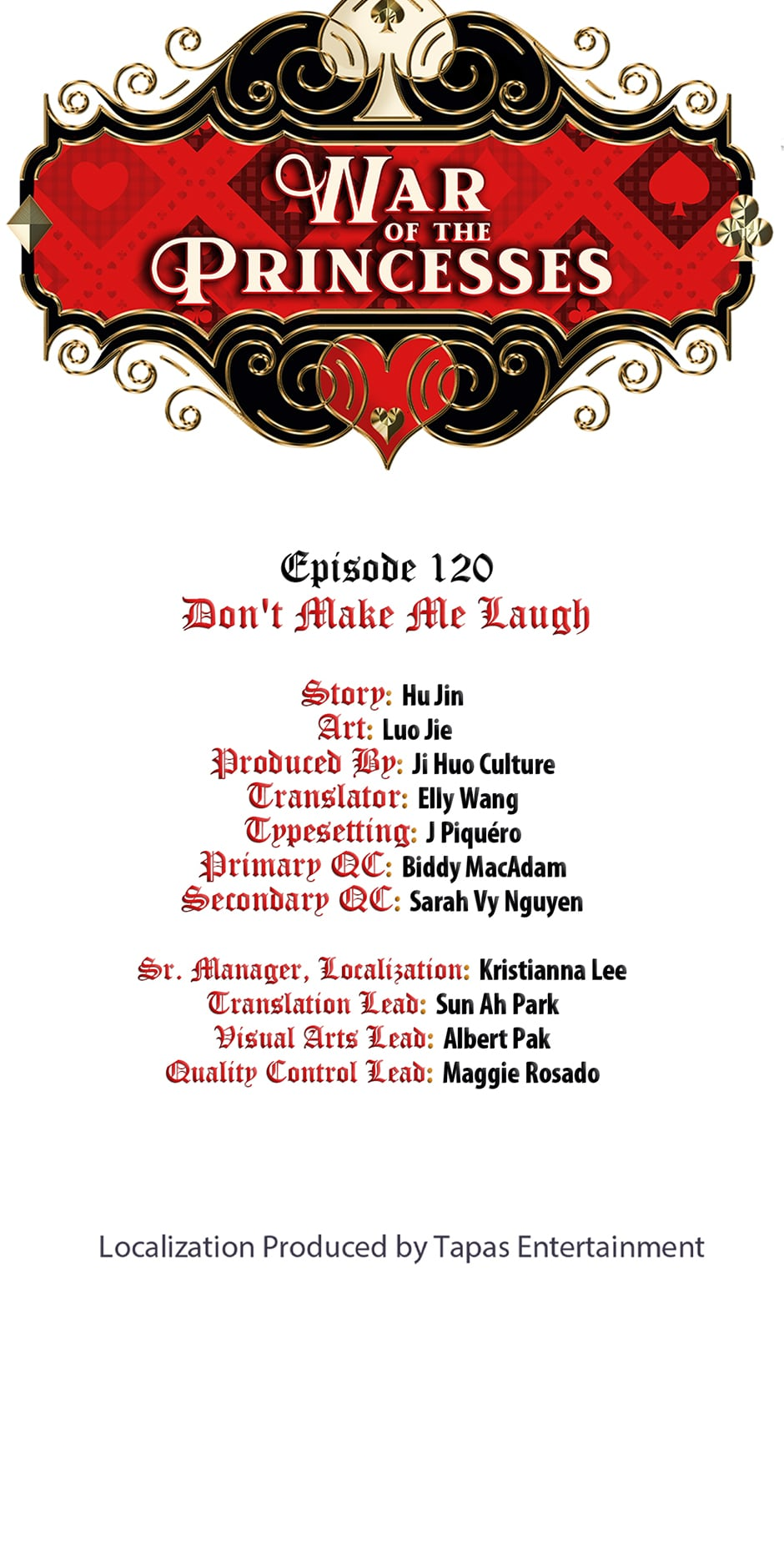 War of the Princesses Chapter 120 - page 12