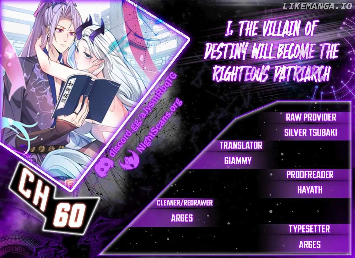 I, The Villain of Destiny Will Become the Righteous Patriarch Chapter 60 - page 1