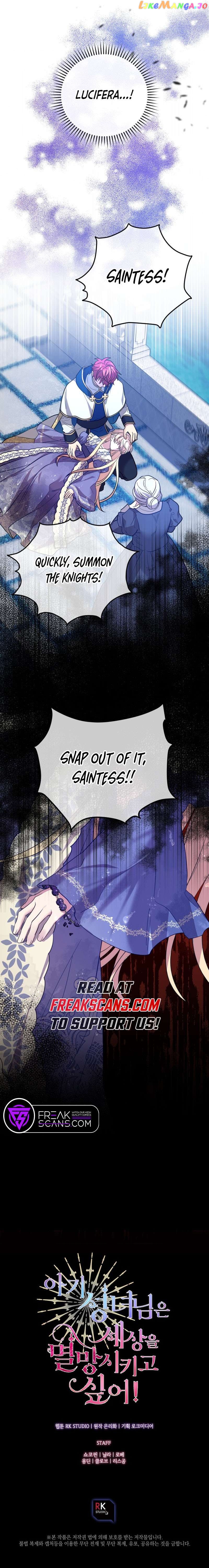 The Baby Saint Wants To Destroy The World! Chapter 38 - page 9
