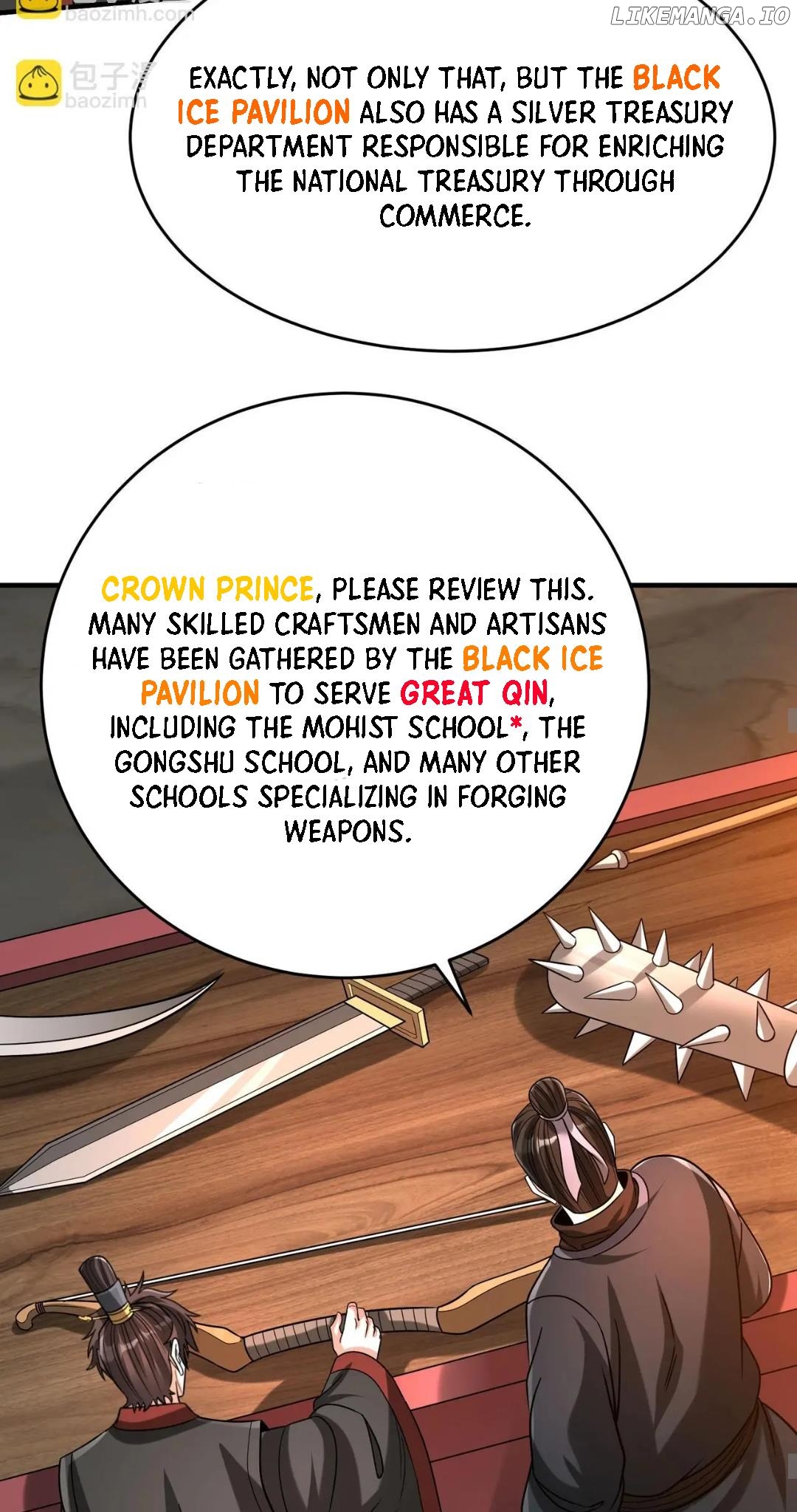 The Son Of The First Emperor Kills Enemies And Becomes A God Chapter 101 - page 42