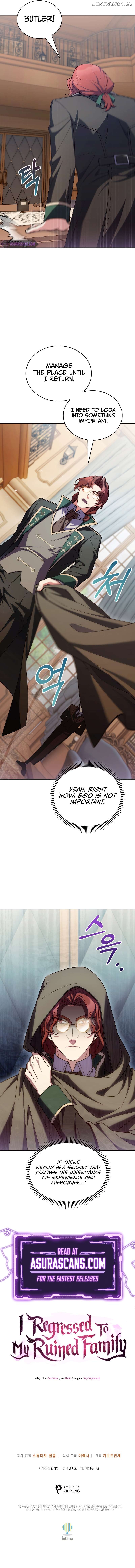 I Regressed to My Ruined Family Chapter 71 - page 13