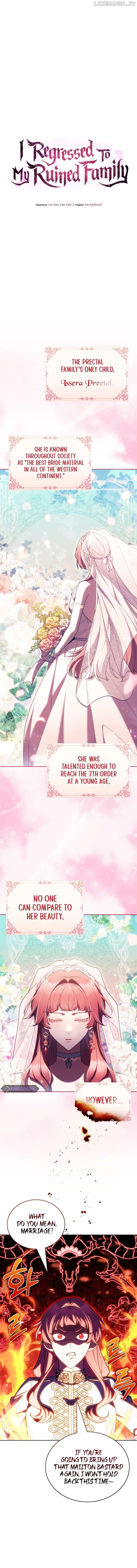 I Regressed to My Ruined Family Chapter 74 - page 7