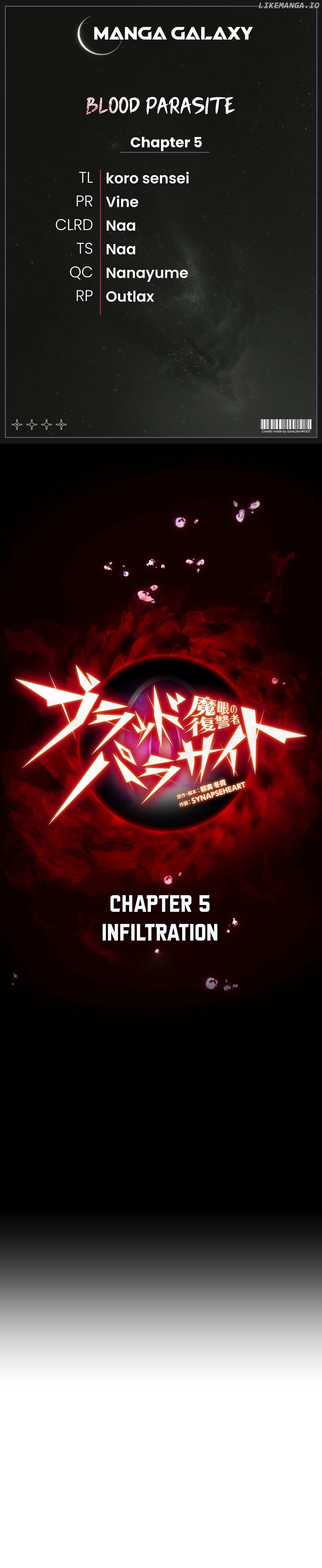 Avenger Of Mystical Eyes - Blood Parasite Chapter 5 - page 1