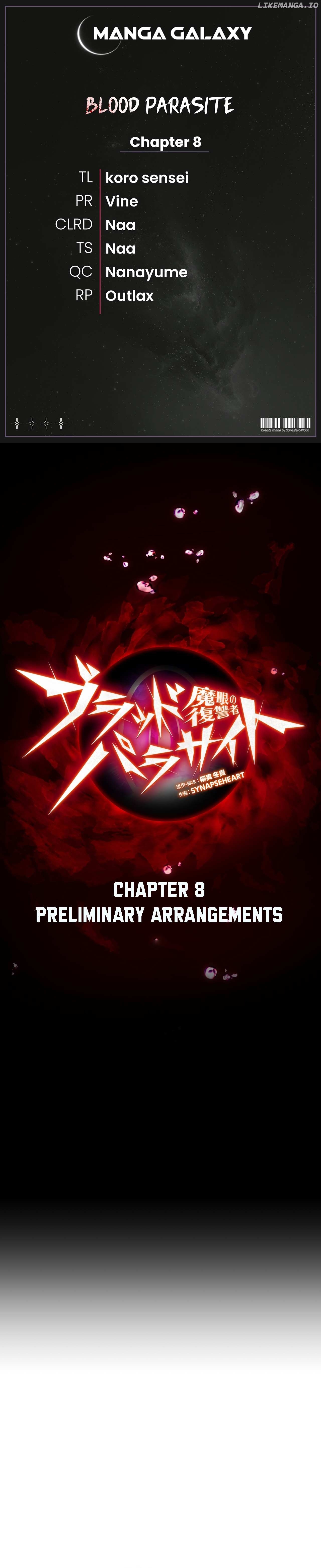 Avenger Of Mystical Eyes - Blood Parasite Chapter 8 - page 1