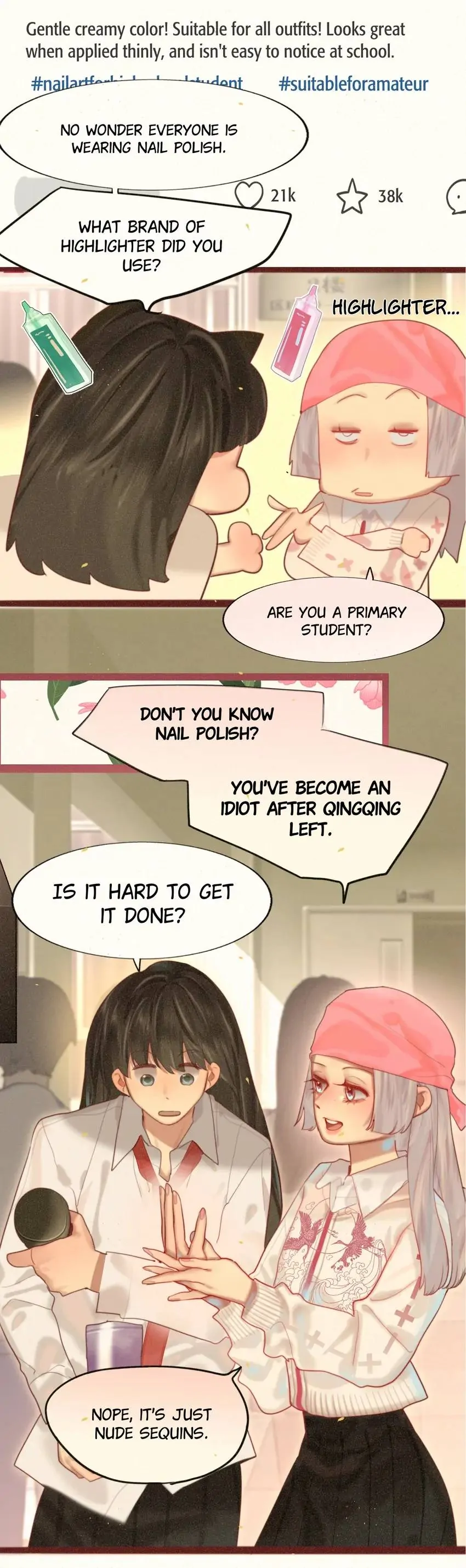 Can’t Be Friends With Girls chapter 84 - page 10