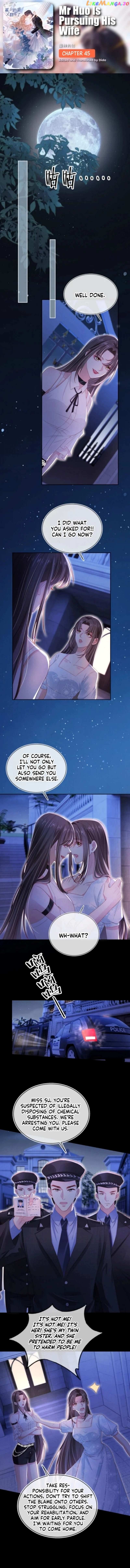 Master Huo Fails To Pursue His Wife Chapter 45 - page 1