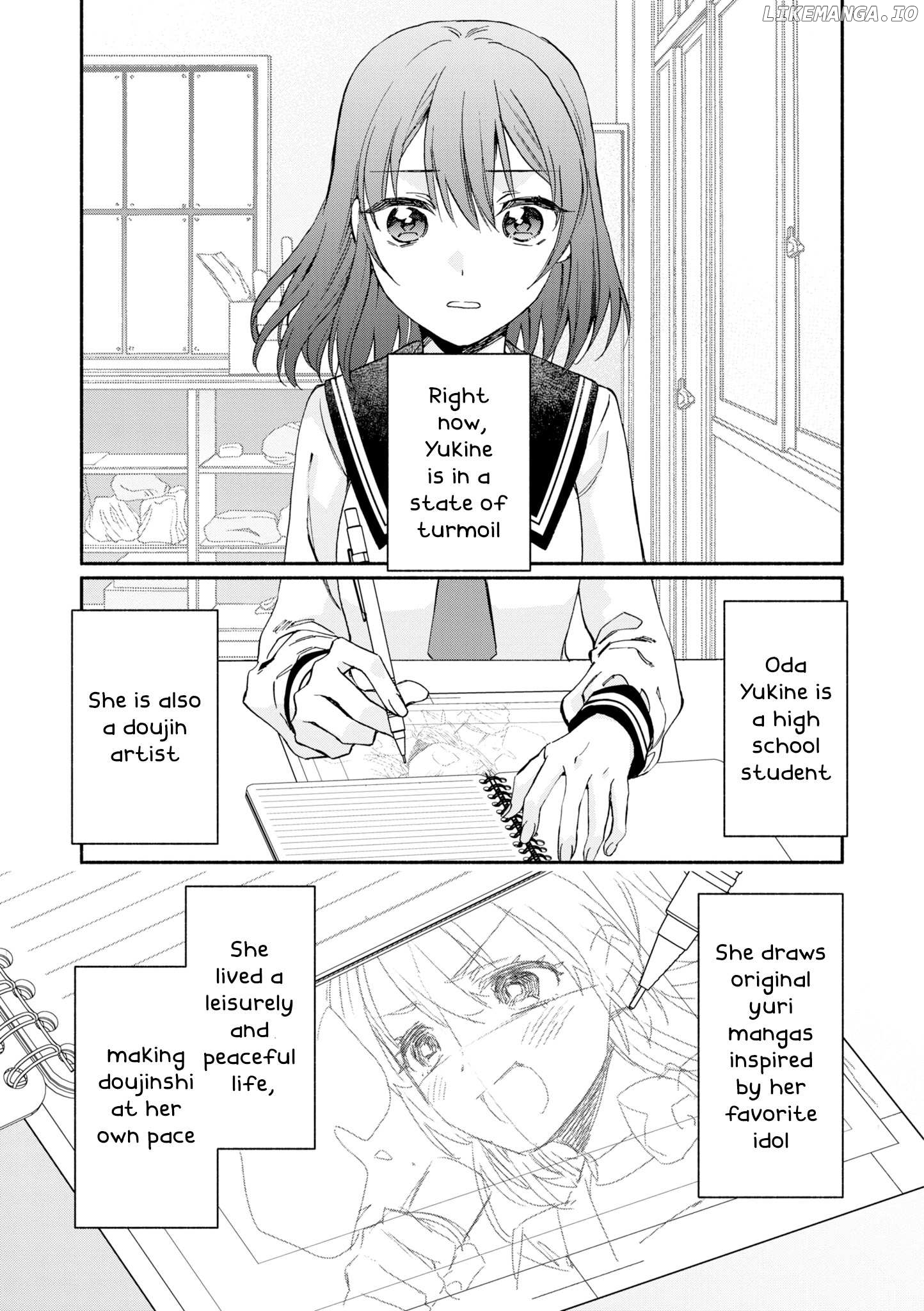 Tonari No Seki Ga Suki Na Hito Datta Gakusei Yuri Anthology Chapter 4 - page 1