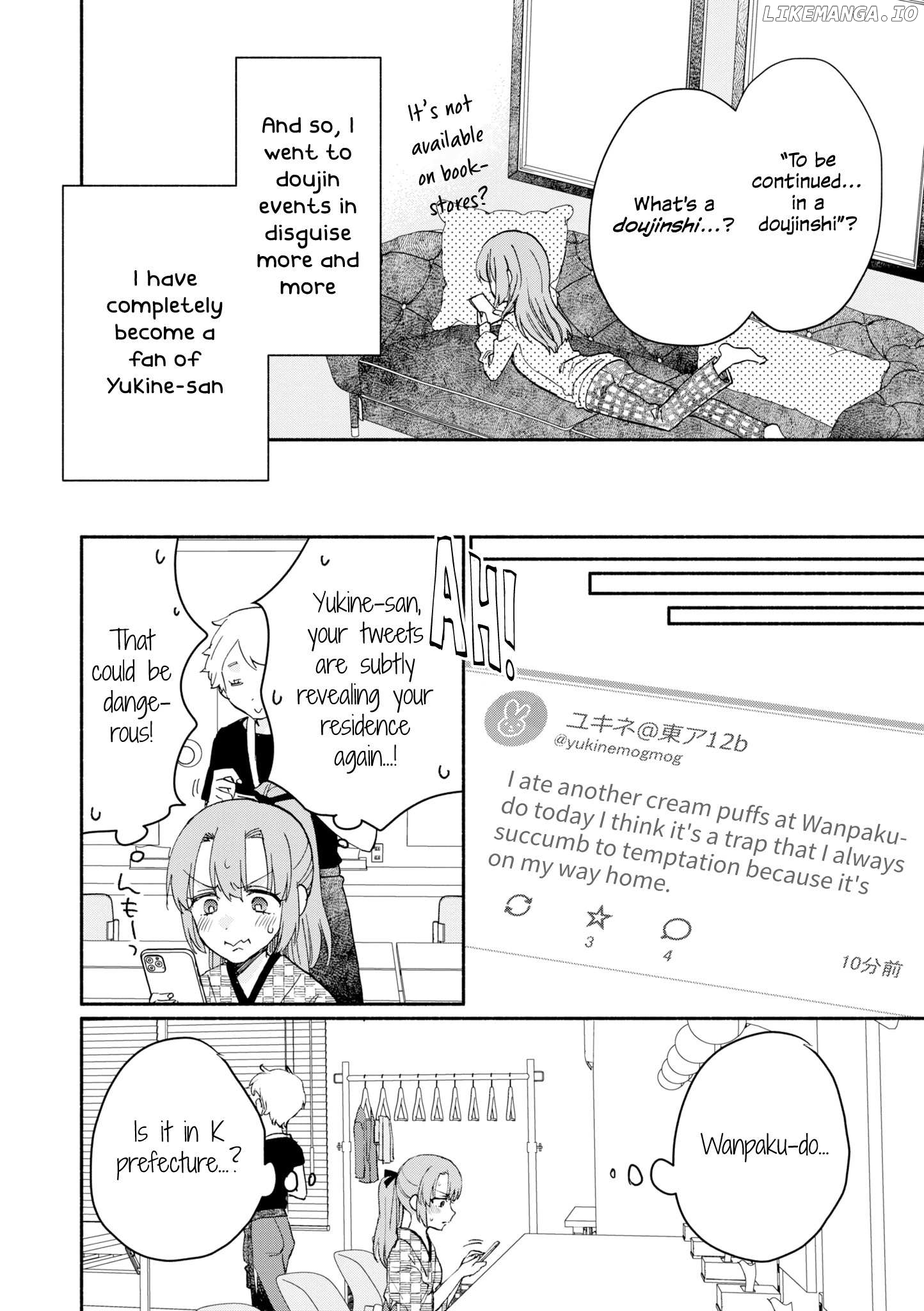 Tonari No Seki Ga Suki Na Hito Datta Gakusei Yuri Anthology Chapter 4 - page 8