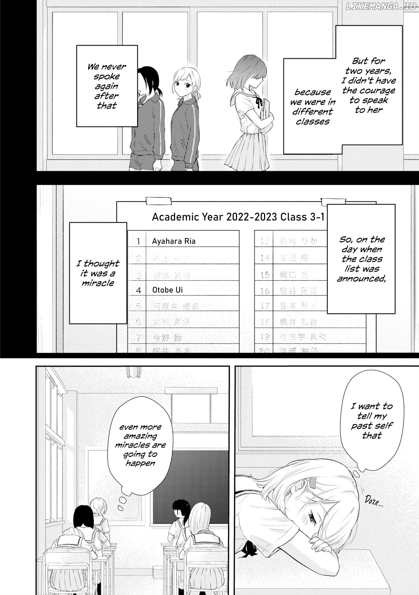 Tonari No Seki Ga Suki Na Hito Datta Gakusei Yuri Anthology Chapter 5 - page 14
