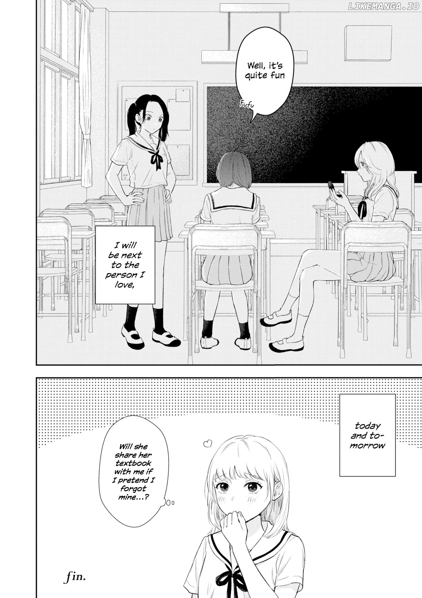 Tonari No Seki Ga Suki Na Hito Datta Gakusei Yuri Anthology Chapter 5 - page 20