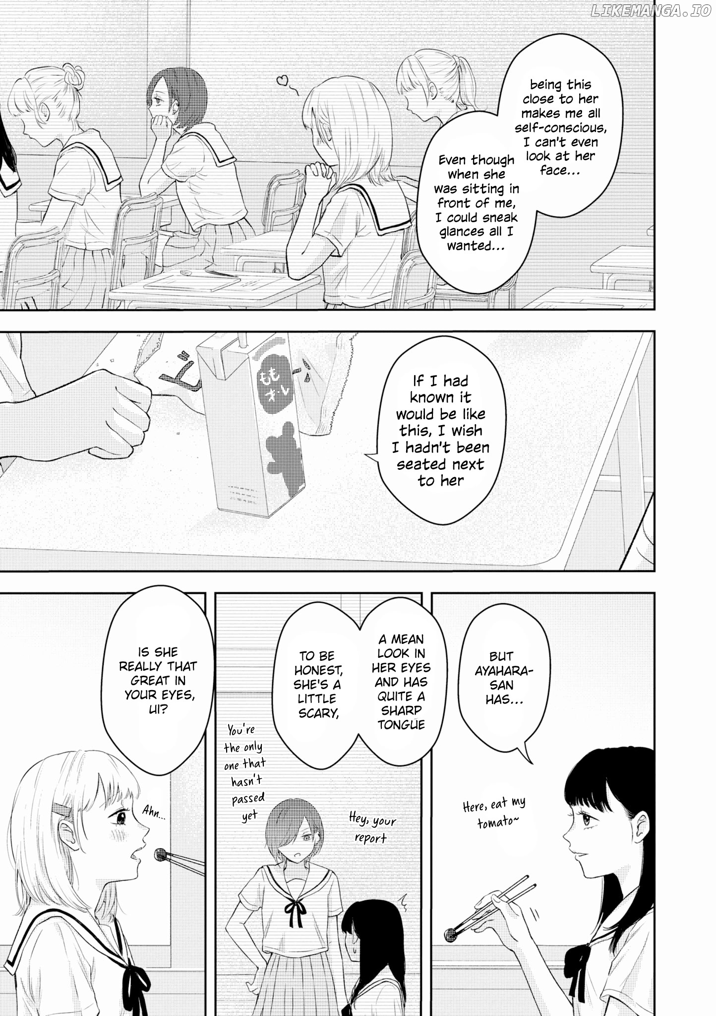 Tonari No Seki Ga Suki Na Hito Datta Gakusei Yuri Anthology Chapter 5 - page 7