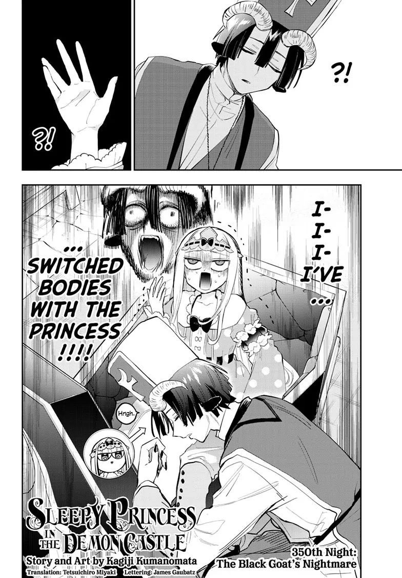 Maou-jou de Oyasumi Chapter 350 - page 2