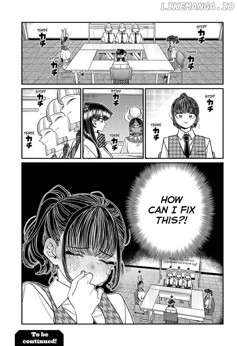 Komi-san wa Komyushou Desu Chapter 438 - page 4