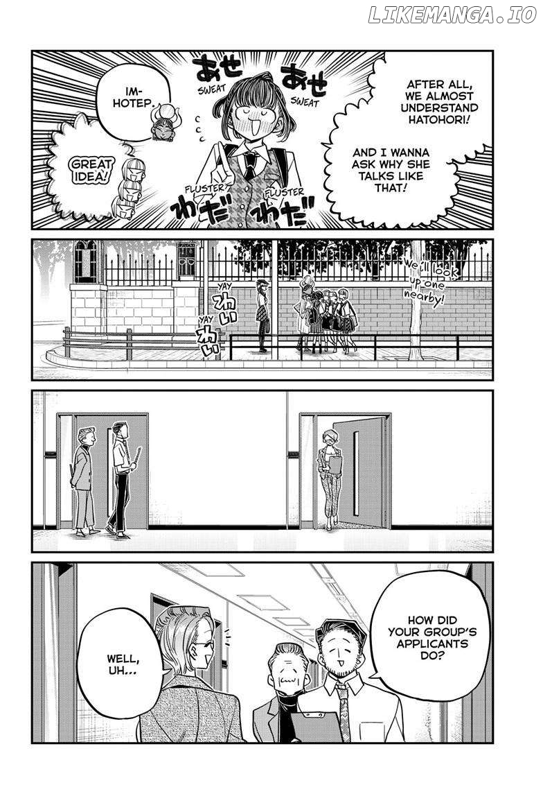 Komi-san wa Komyushou Desu Chapter 441 - page 16