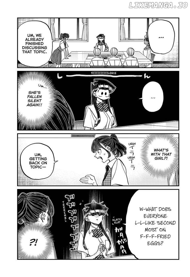 Komi-san wa Komyushou Desu Chapter 441 - page 3