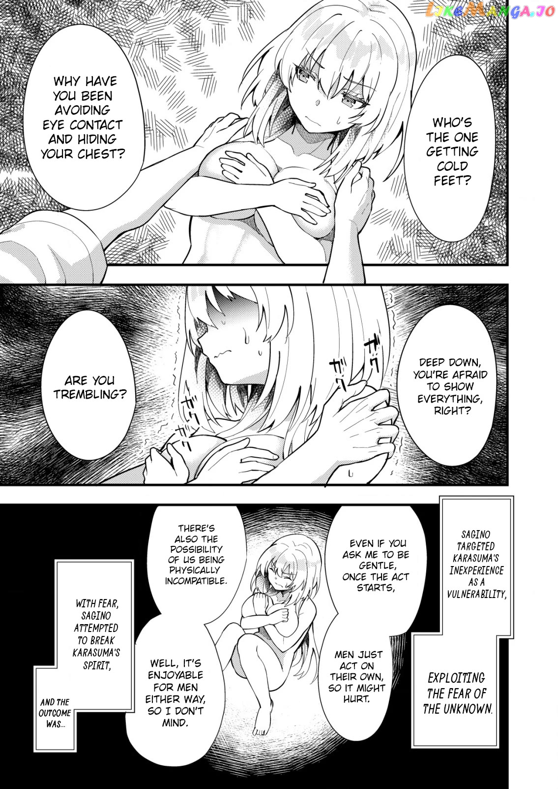 Sagishi to Keisatsukan no Rennai Kyori Chapter 5 - page 13