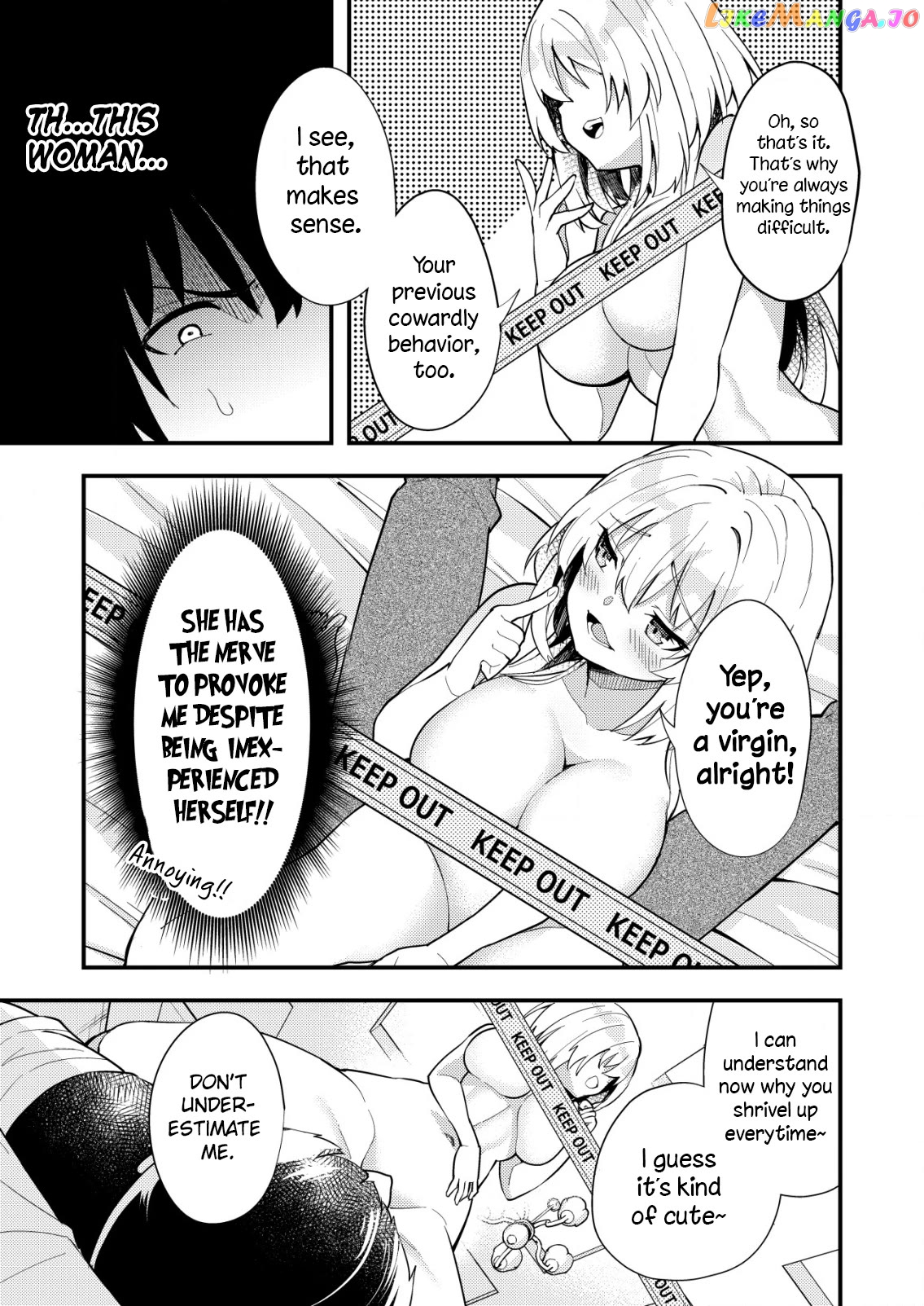 Sagishi to Keisatsukan no Rennai Kyori Chapter 5 - page 17
