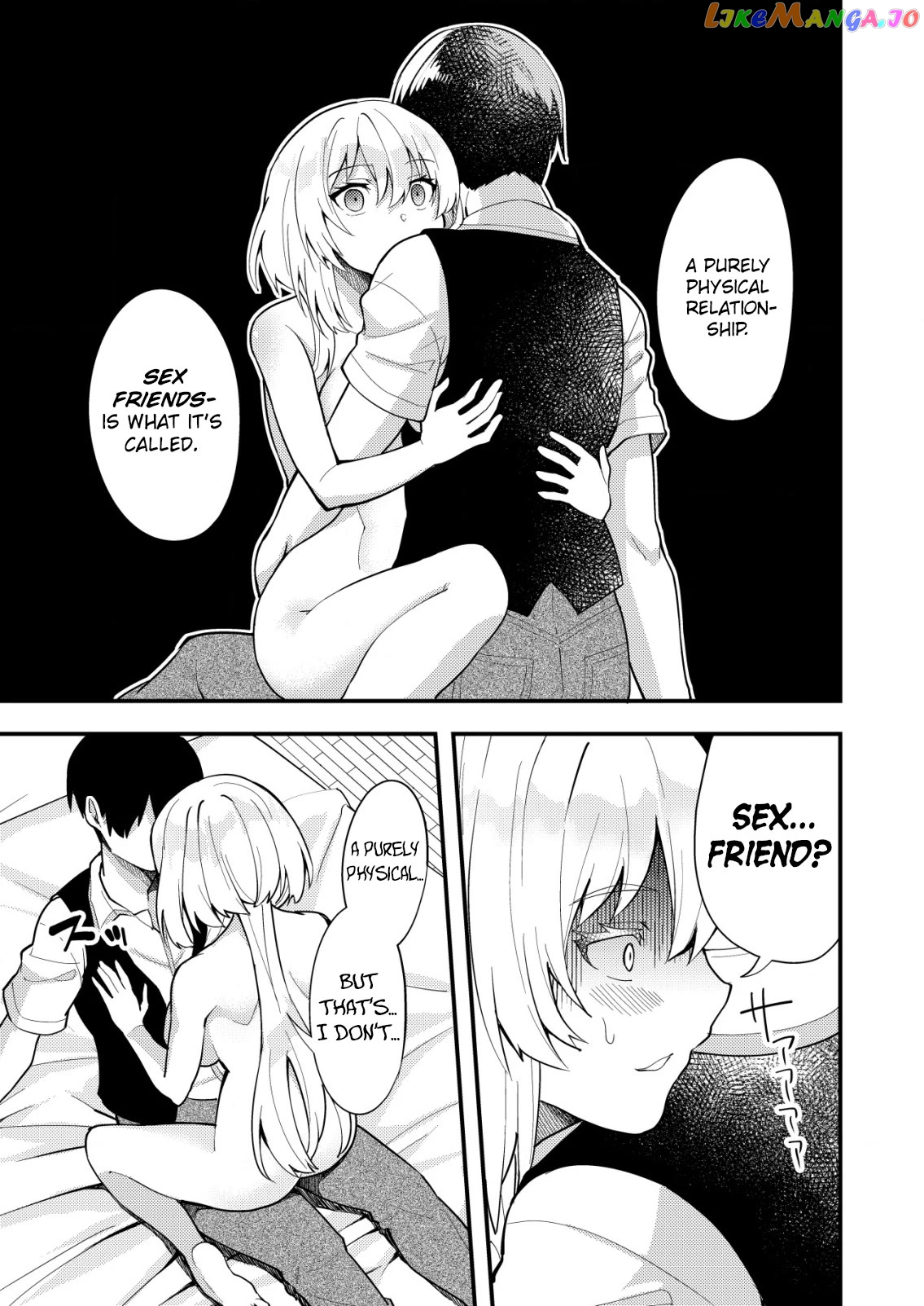 Sagishi to Keisatsukan no Rennai Kyori Chapter 5 - page 19