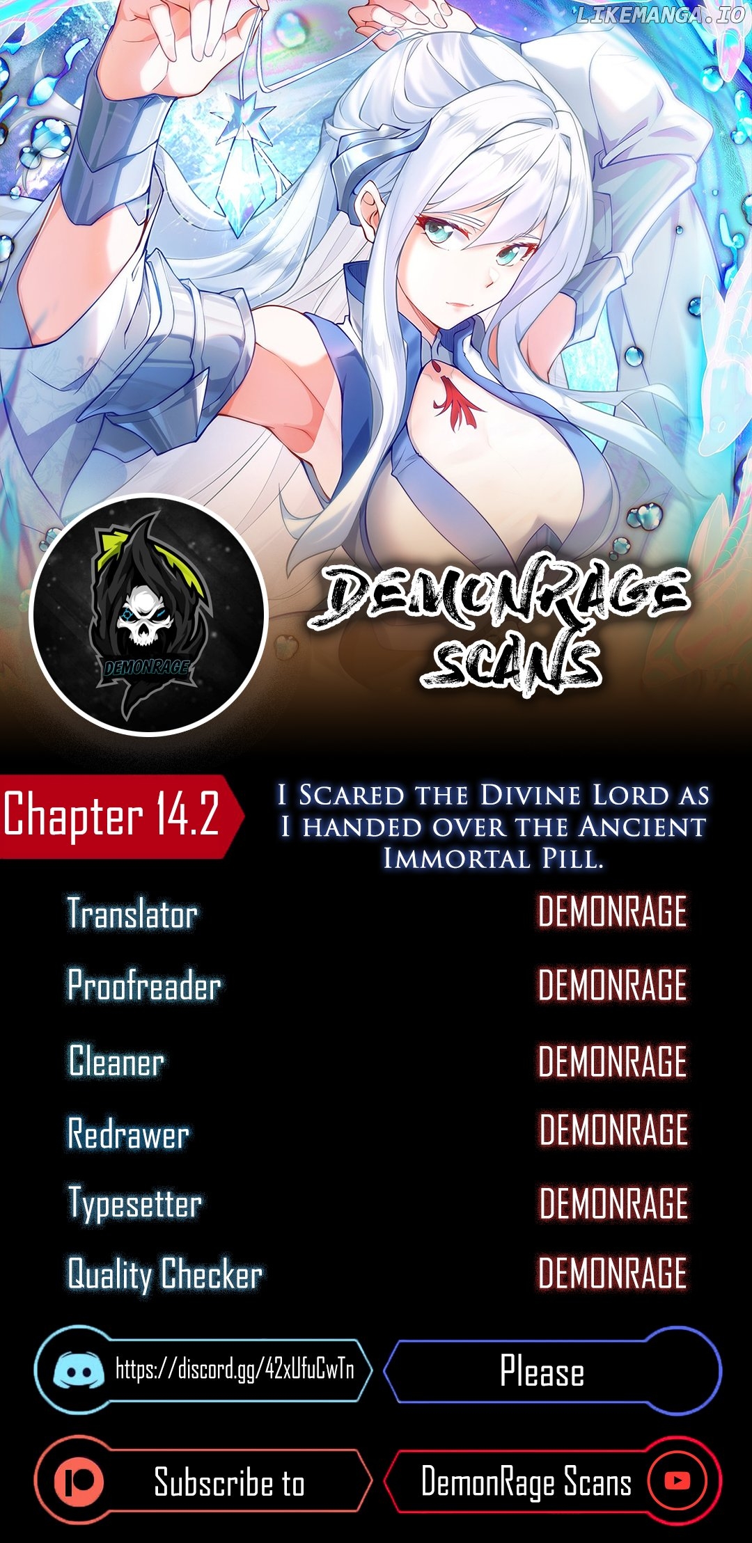 I Scared the Divine Lord as I handed over the Ancient Immortal Pill Chapter 14.2 - page 1