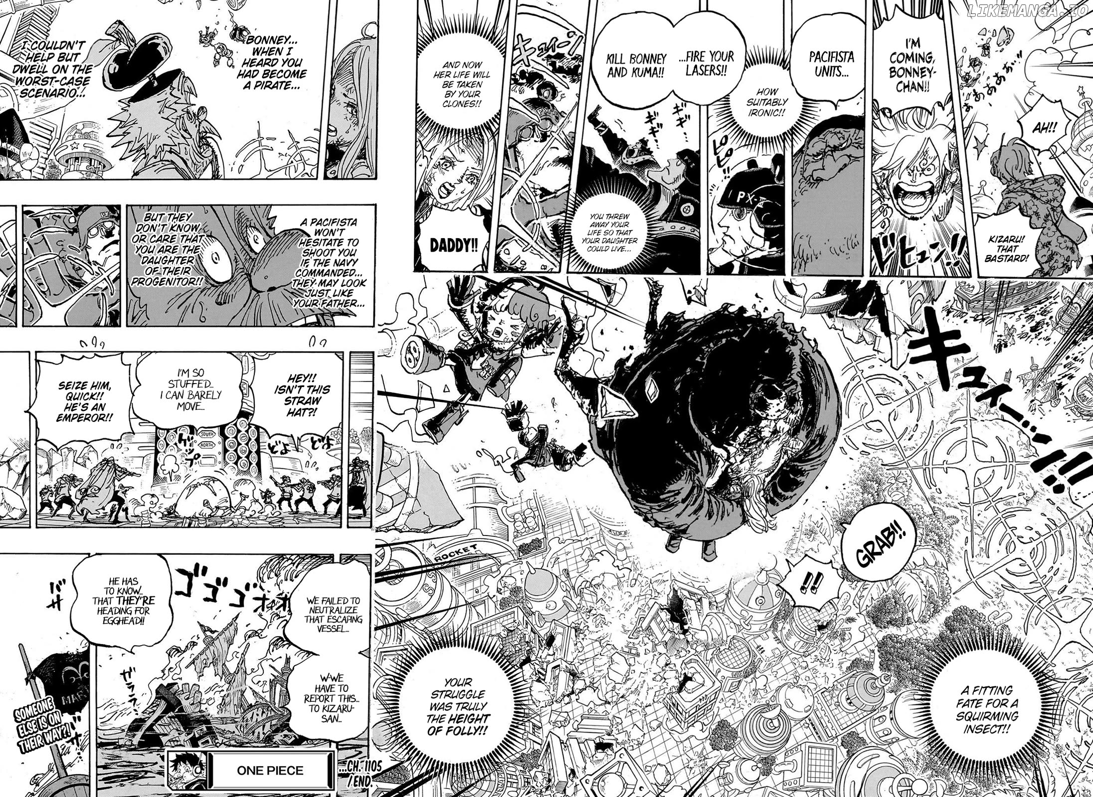 One Piece Chapter 1105 - page 11