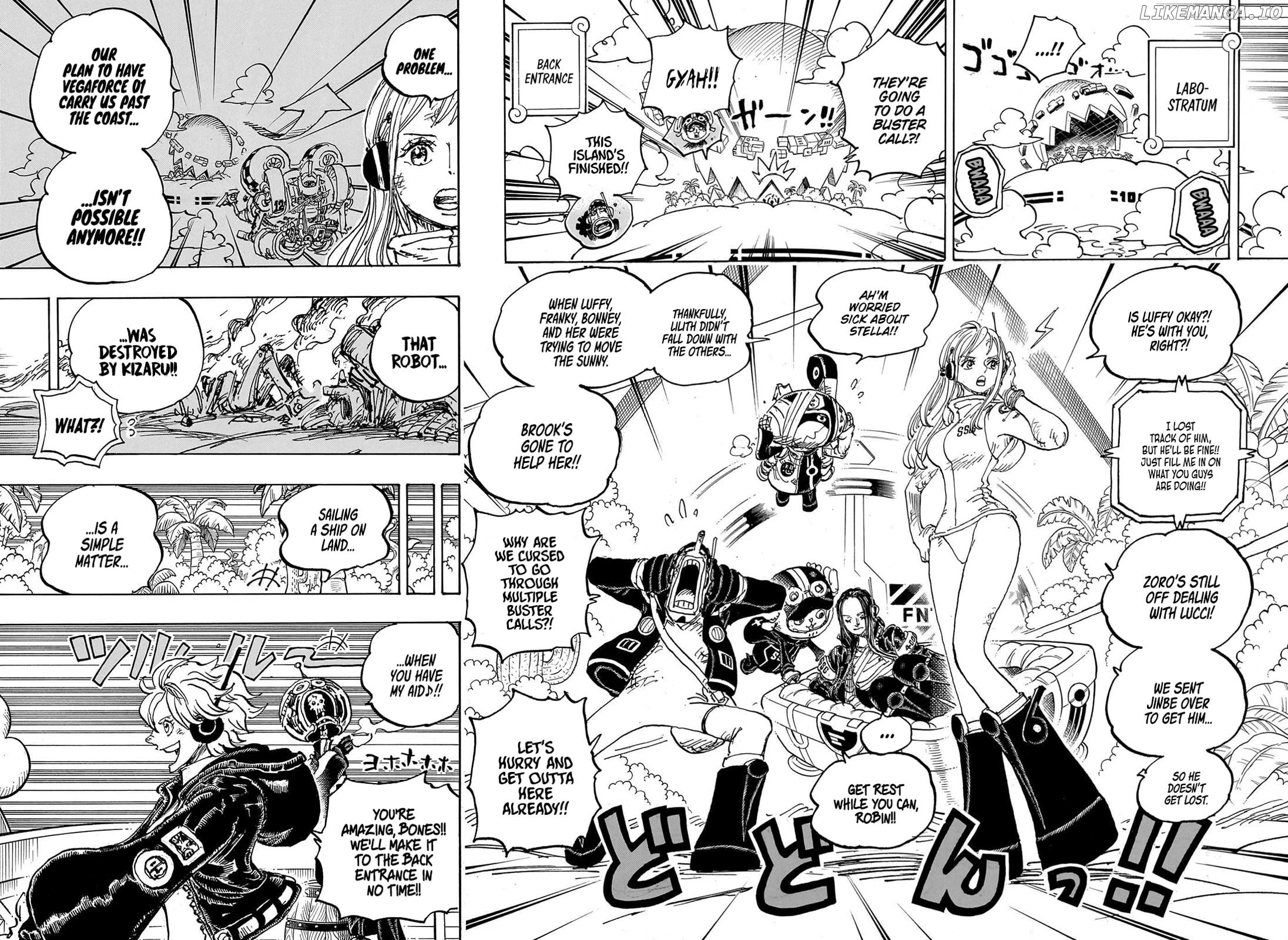 One Piece Chapter 1105 - page 7