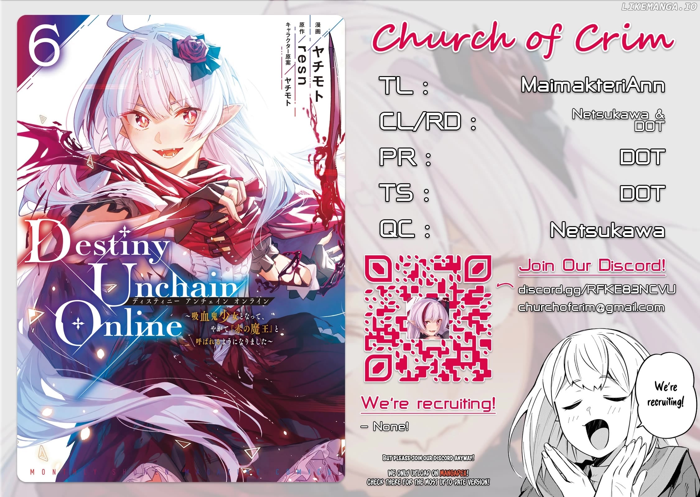 Destiny Unchain Online Chapter 45 - page 1