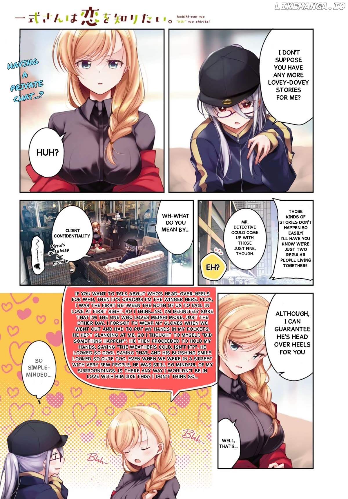 Isshiki-san wa Koi wo shiritai Chapter 35 - page 2