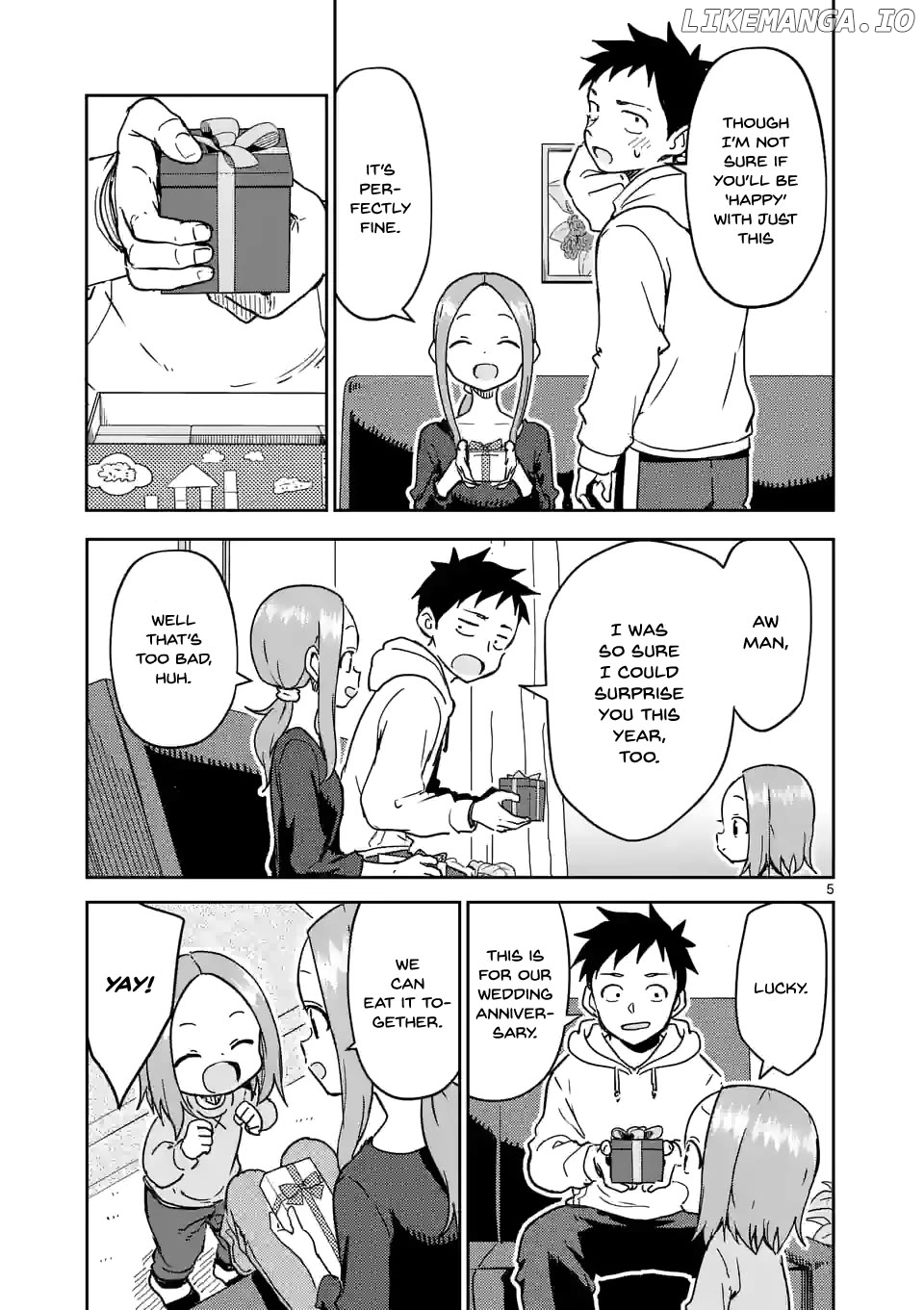 Karakai Jouzu no (Moto) Takagi-san Chapter 301 - page 5