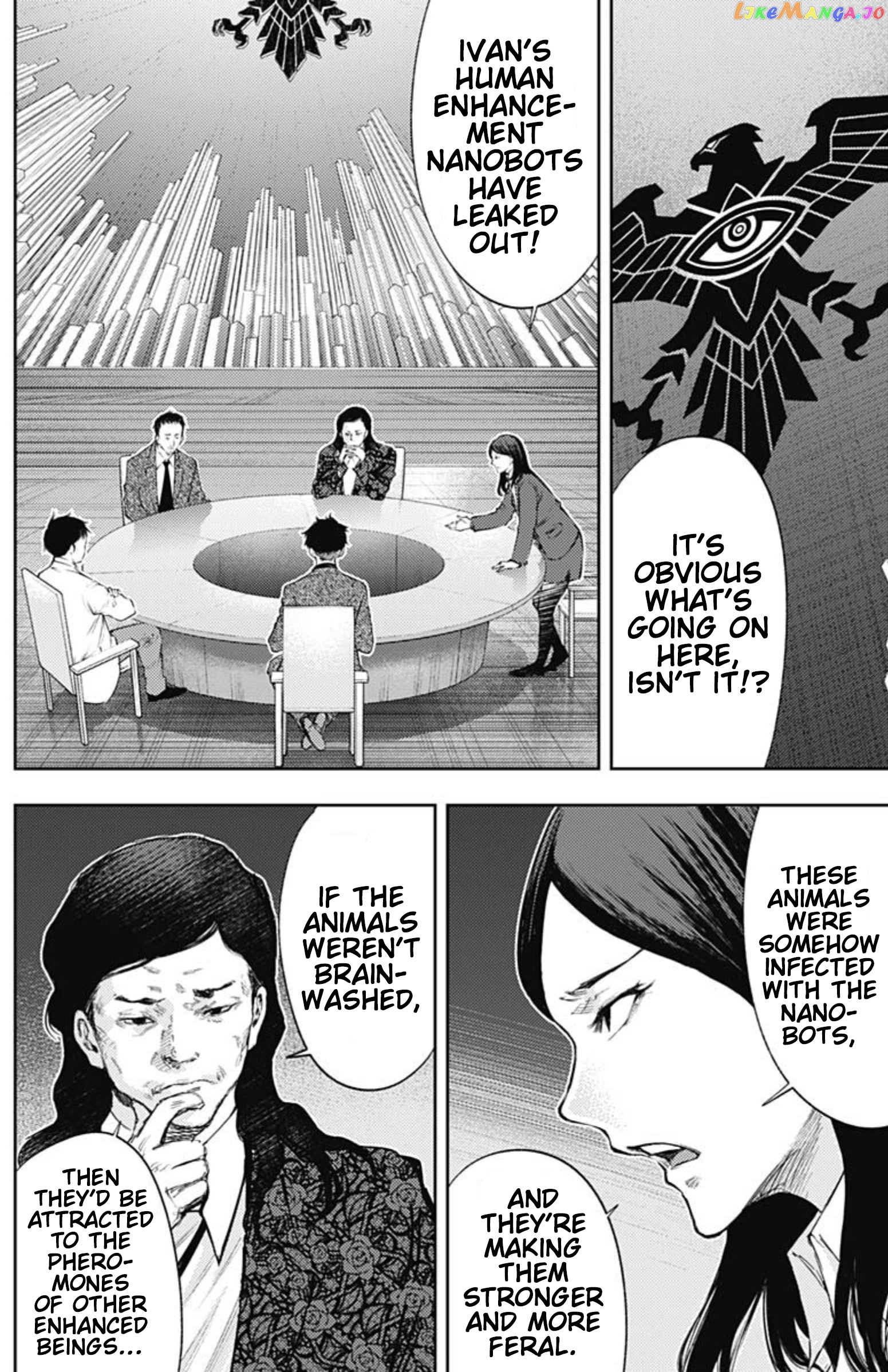 There is no true peace in this world -Shin Kamen Rider SHOCKER SIDE- chapter 37 - page 12