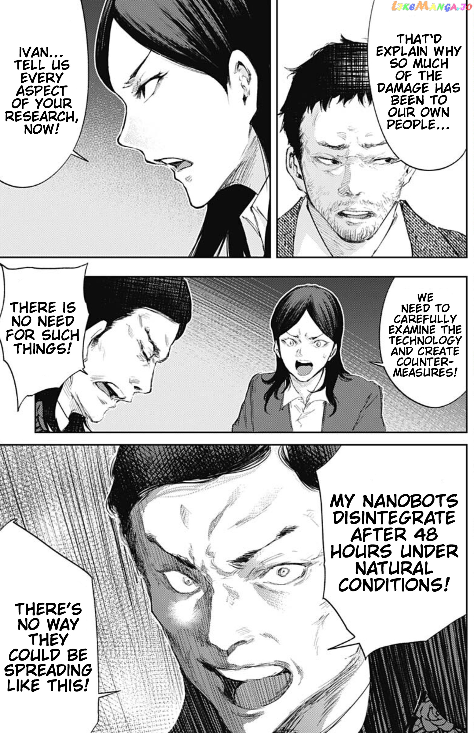 There is no true peace in this world -Shin Kamen Rider SHOCKER SIDE- chapter 37 - page 13