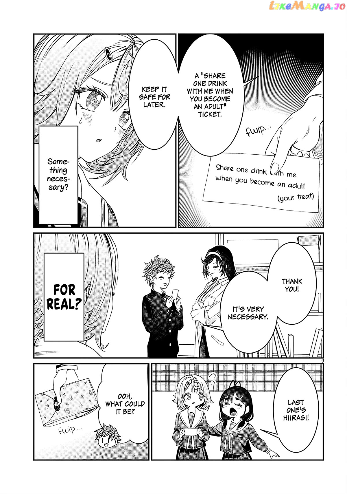 Kimi wa Yakamashi Tojite yo Kuchi wo! Chapter 39 - page 9