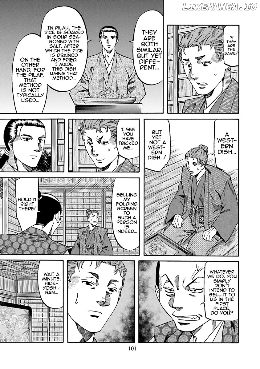 Nobunaga no Chef Chapter 111 - page 15