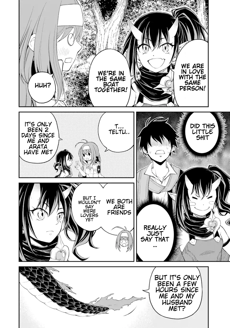 I Was Reincarnated on an Island Where the Strongest Species Live So I Will Enjoy a Peaceful Life on This Island chapter 5.1 - page 8