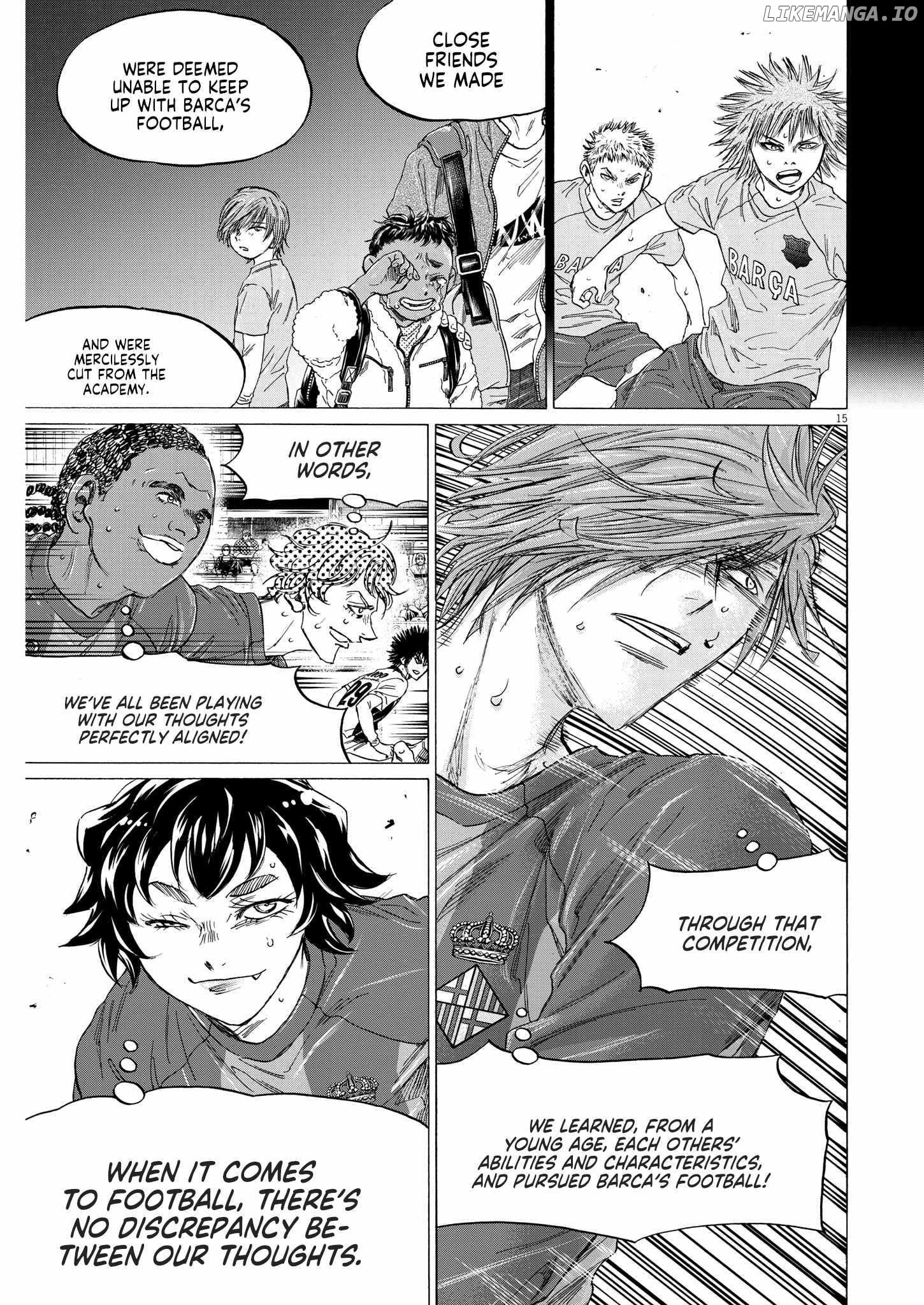 Ao Ashi Chapter 355 - page 15